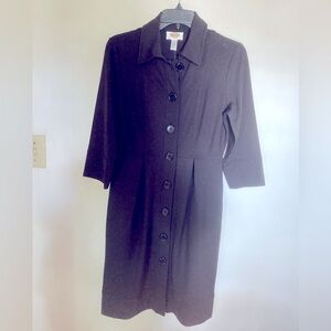 New classic button down shirt dress